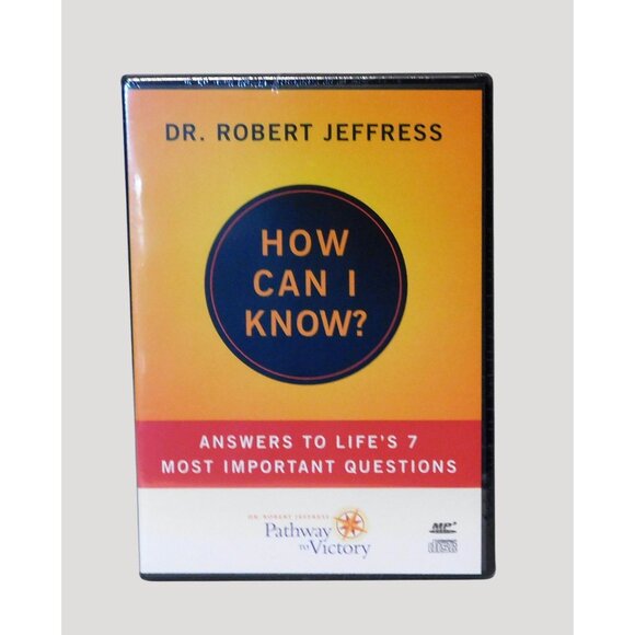 How Can I Know Robert Jeffress MP3 CD Sermon Series Lifes Important Questions - Picture 1 of 2